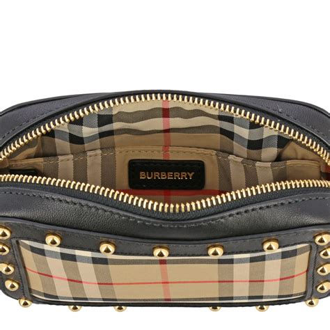 burberry nieten tasche|burberry leather handbags.